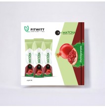 Matcha Pomegranate